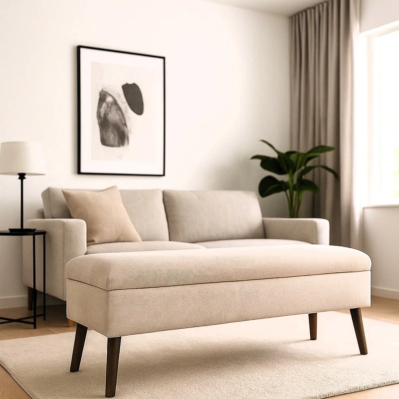 ספסל אחסון בג'