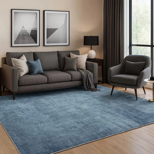 שטיח ויני כחול מספר מידות