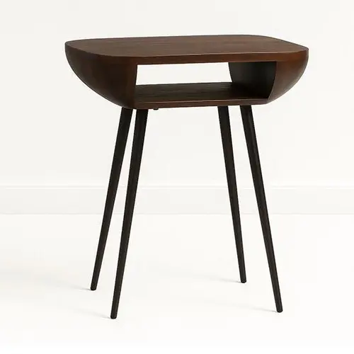 שולחן צד גל כהה