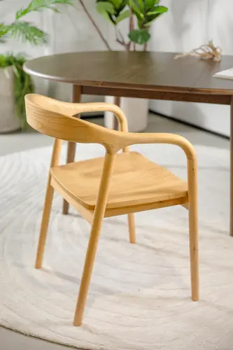 כיסא ירדן נטוראל עץ מלא