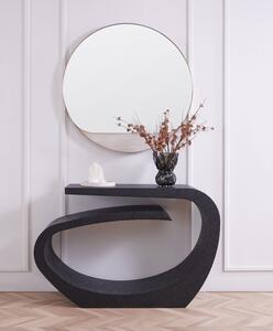 קונסולה מתכת אלומה שחורה
