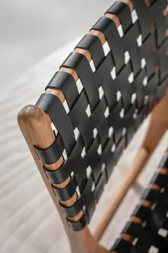 כיסא עור אוקספורד בלאק