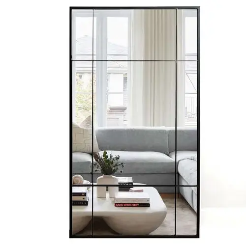 מראה מונרו מלבנית מחולקת 160/80 סמ