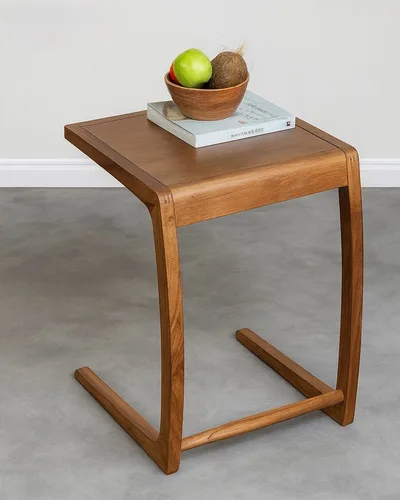 שולחן צד נשכן ארקוס אגוז