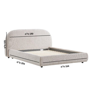 מיטה ראונד קלואי אייבורי