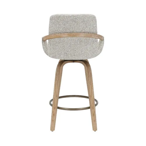 כיסא בר ניקולסון בגוון אייבורי בז'