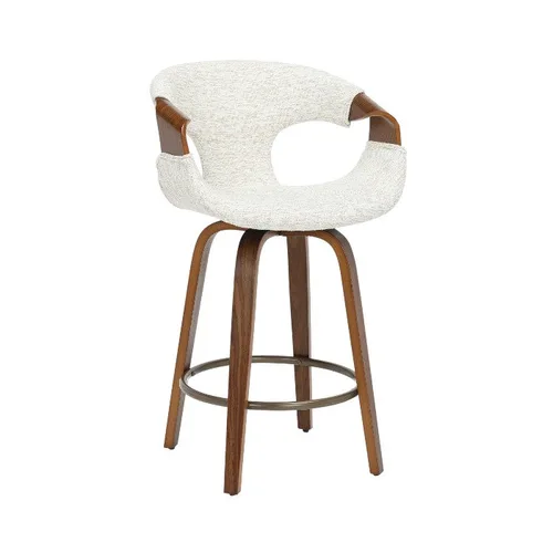 כיסא בר ניקולסון לבן