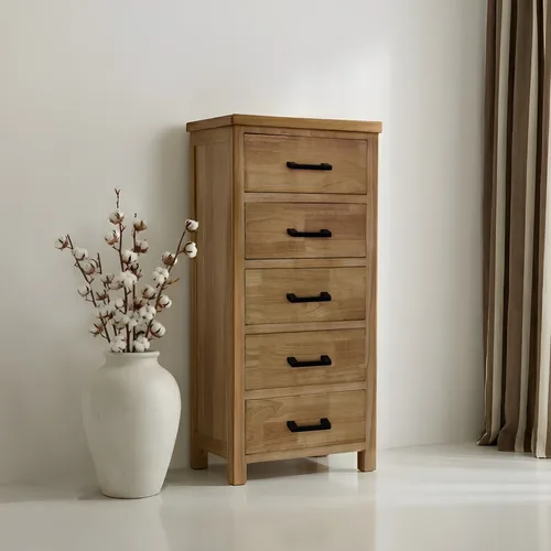 שידת 5 מגירות גבוהה - מלאני