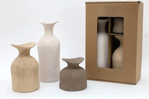 סט כדים אדמה עכשווית