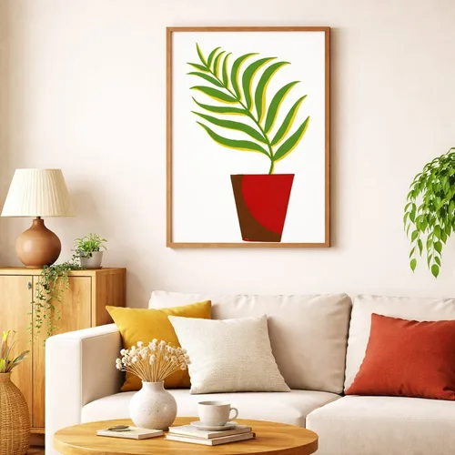 דקל בנגיעת כחול