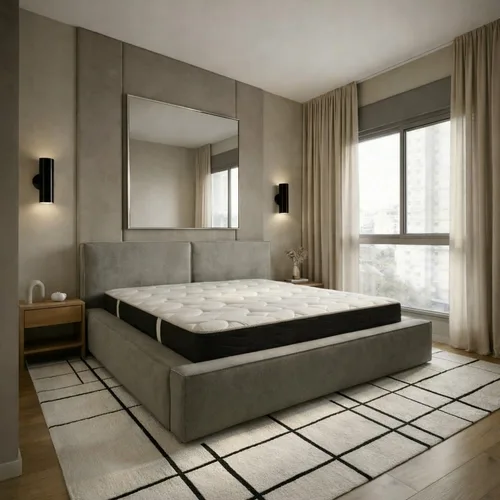 מיטה זוגית קטיפה גרייס צבעים ומידות לבחירה