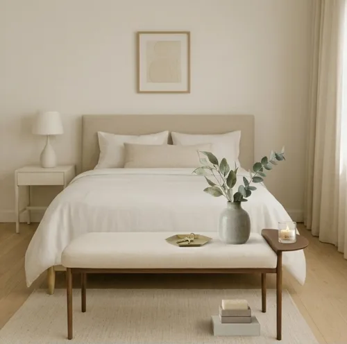 ספסל אורה רגל צבע עץ