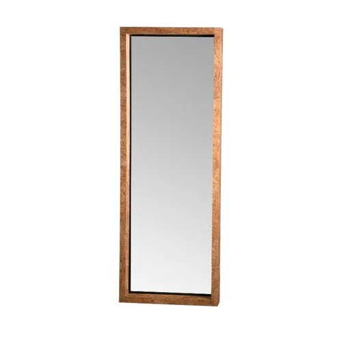 מראת גוף פנורמית גלית 192 ס"מ מסגרת עץ אורגנית , 3 גוונים לבחירה