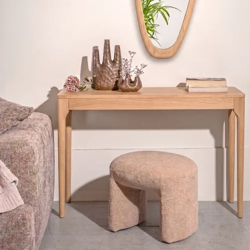 קונסולת עץ מנגו טבעי – סדרת שקד שתי מידות לבחירה