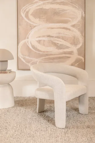 כורסה קריסטי אייבורי