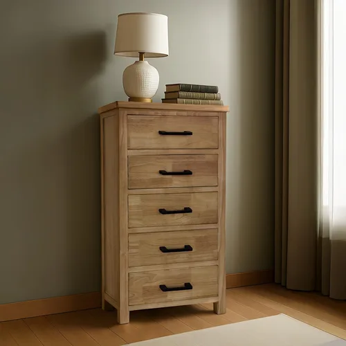 שידת 5 מגירות גבוהה - מלאני