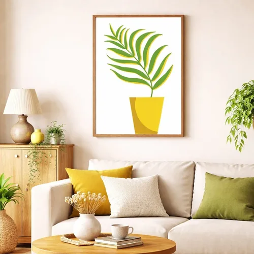 דקל בנגיעת צהוב