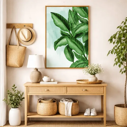 תמונת קנבס נורדי ירוק