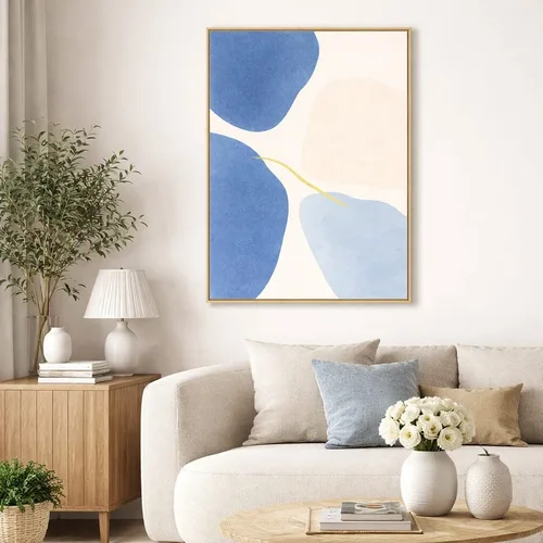 תמונה אבסטרקט מפגשים של כחול