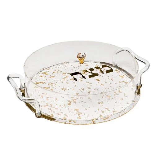 קופסת מצות עגולה דגם מור