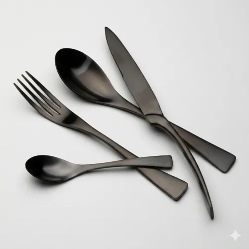 מערכת סכו"ם 24 חלקים – דגם בזלת