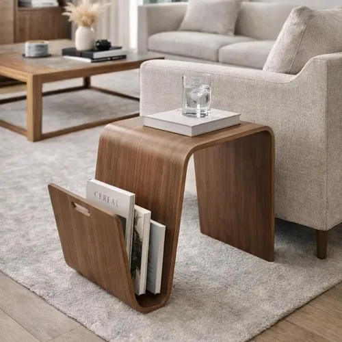 שולחן צד קומפורט למגזינים