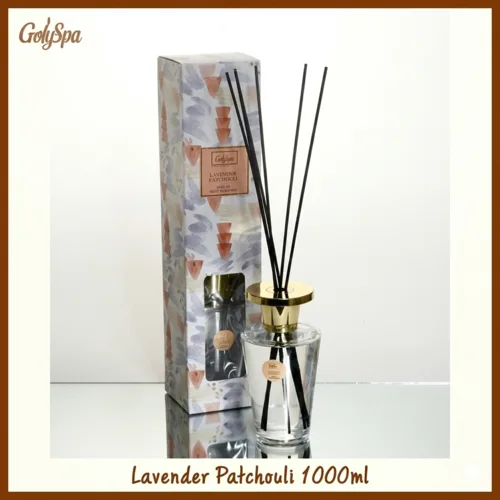 מפיץ ריח לבנדר פאצ'ולי יוקרתי 1000 מ"ל – קולקציית GolySpa