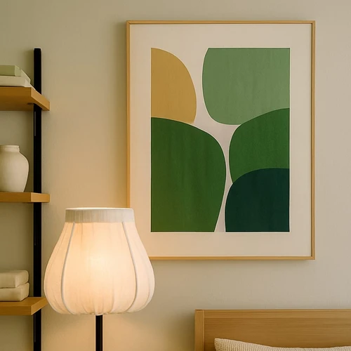 תמונה אבסטרקט טבע שקט - שקט גיאומטרי