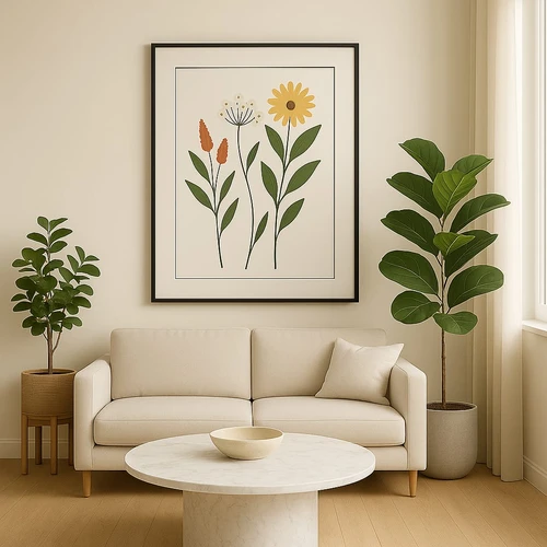 פרחי שדה מידות שונות