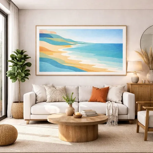 תמונה חוף הטורקיז מידות שונות